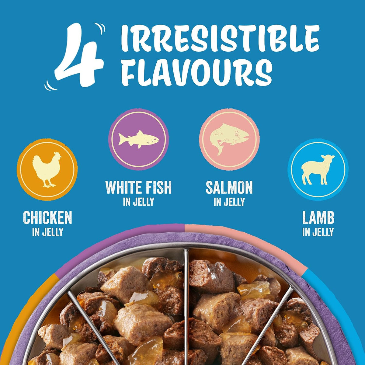 FELIX Original Mixed Selection in Jelly Wet Cat Food 40x85g