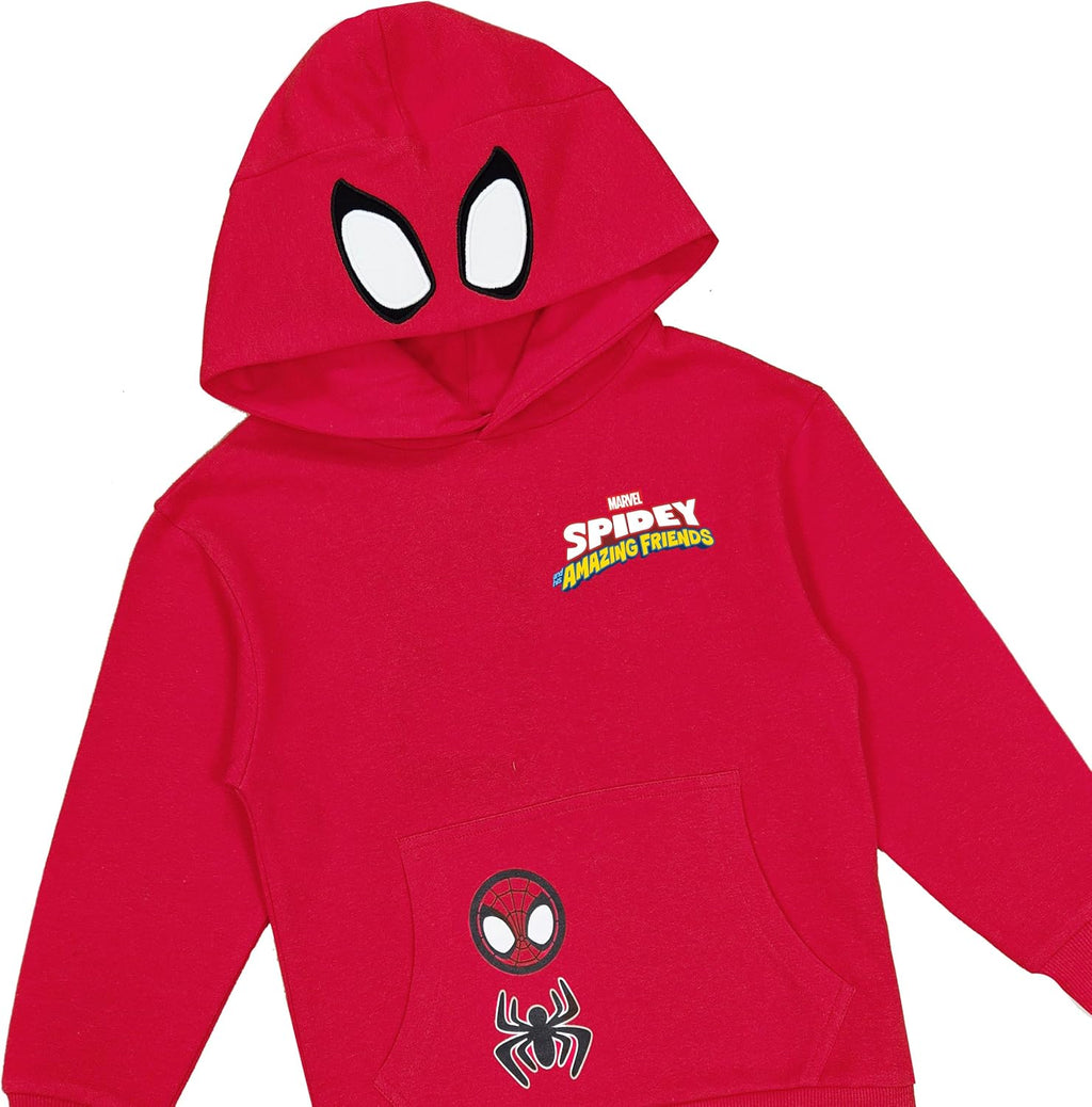 Marvel Spidey Boys Hoodie Personalised Spiderman Hoody with Initial