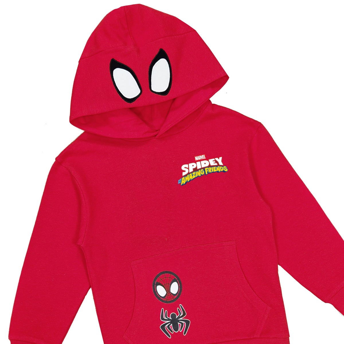 Marvel Spidey Boys Hoodie Personalised Spiderman Hoody with Initial
