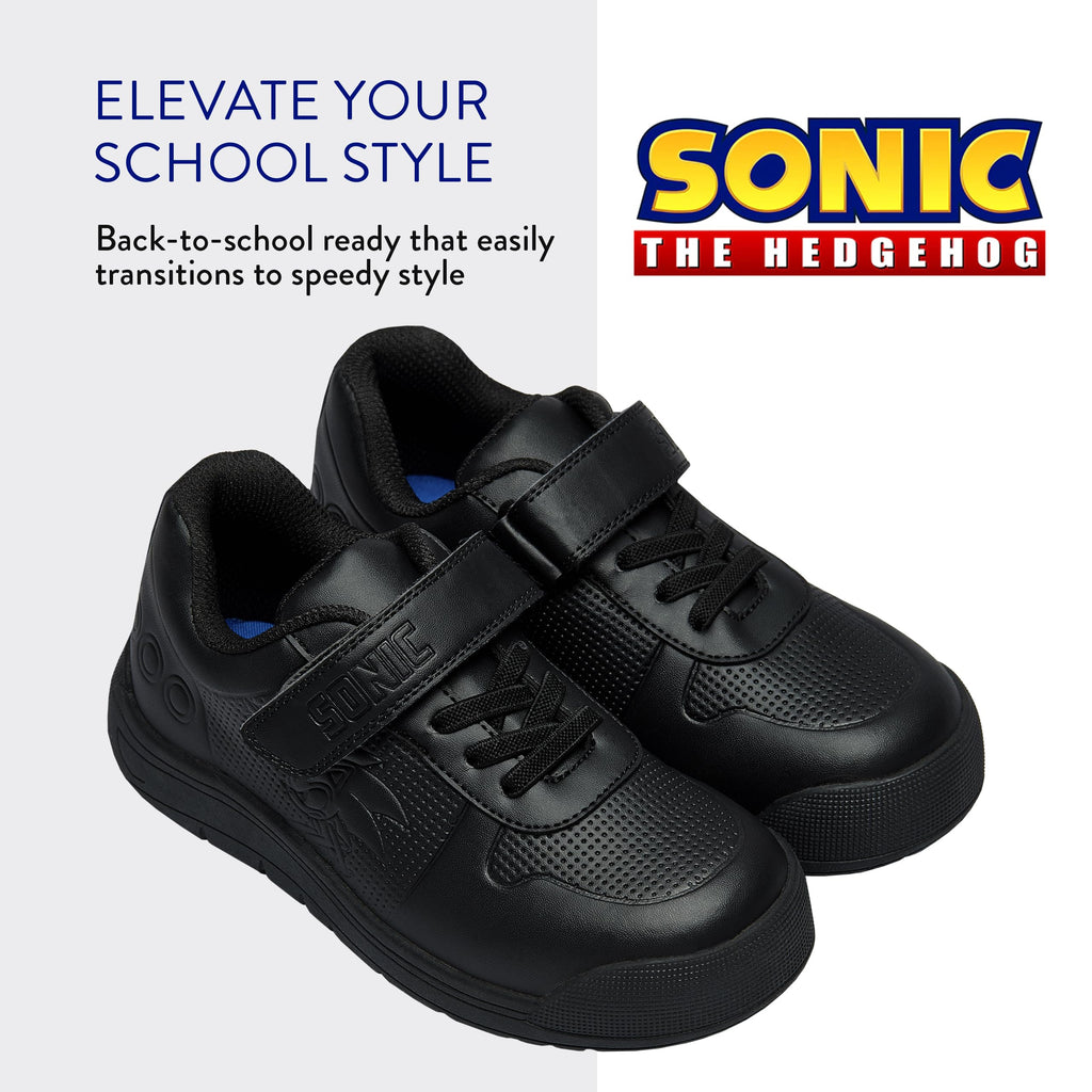 Sonic The Hedgehog Boys School Shoes | Boys Trainers