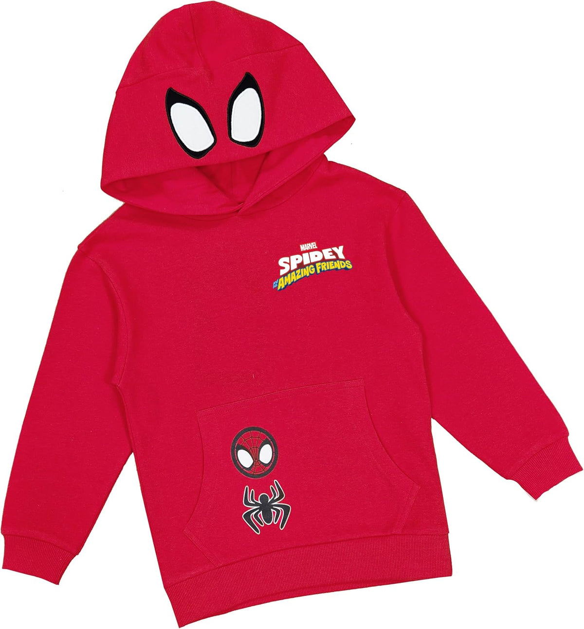 Marvel Spidey Boys Hoodie Personalised Spiderman Hoody with Initial