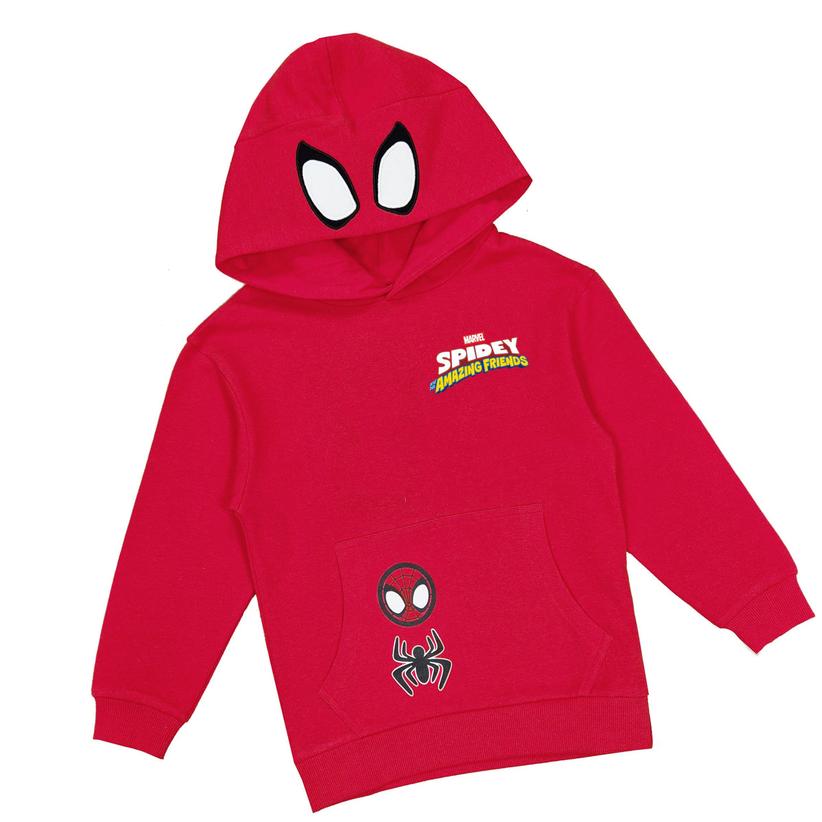 Marvel Spidey Boys Hoodie Personalised Spiderman Hoody with Initial
