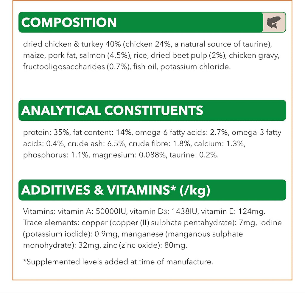IAMS Adult Complete Dry Cat Food Chicken 3kg - Supports Strong Immune System