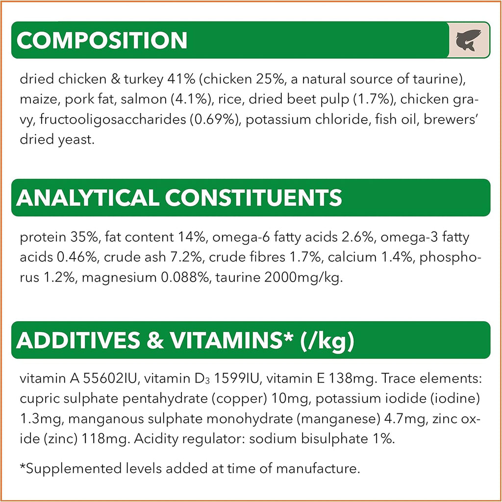 IAMS Adult Complete Dry Cat Food Chicken 3kg - Supports Strong Immune System