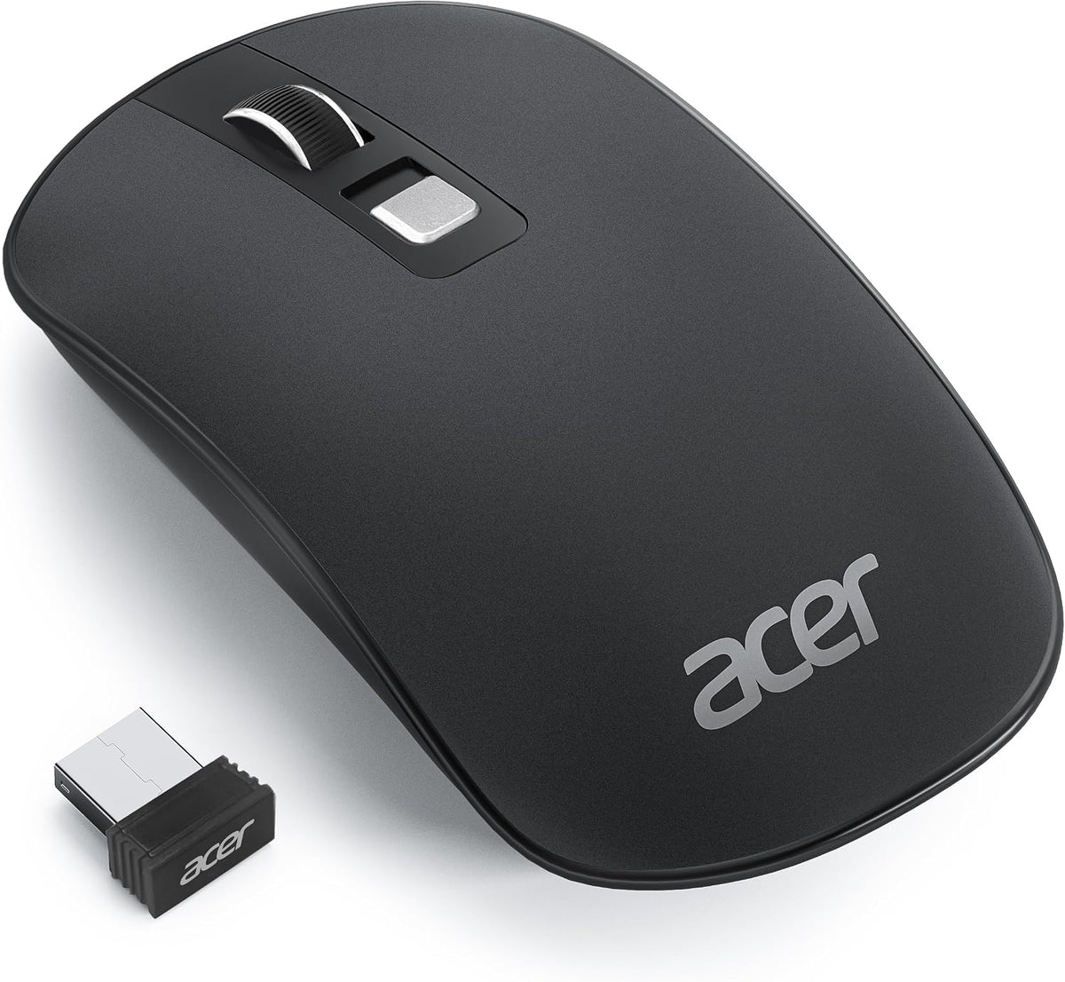 Acer Wireless Mouse, Computer Mouse Wireless with 2.4GHz USB Receiver