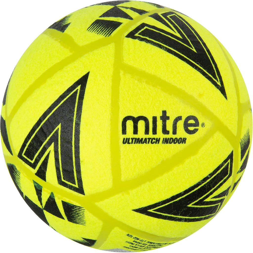 Mitre Unisex Ultimatch Indoor Football, Shape Retention, Ball