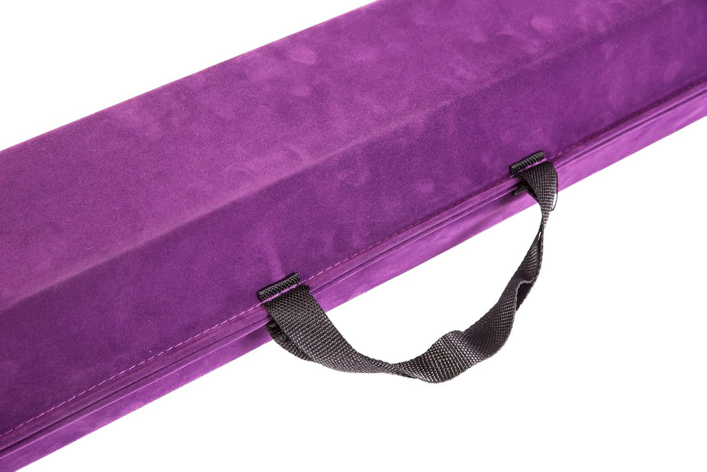 Balance Beam Gymnastics Kids 240cm Folding Foam Purple Training TINY TUMBLERS
