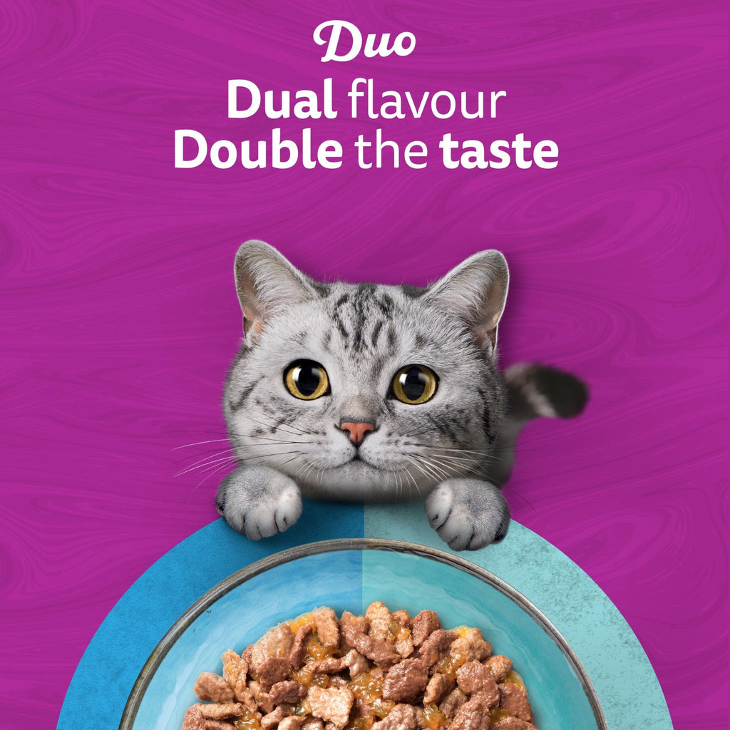 WHISKAS DUO Adult Wet Cat Food in Jelly 40x85g Surf & Turf