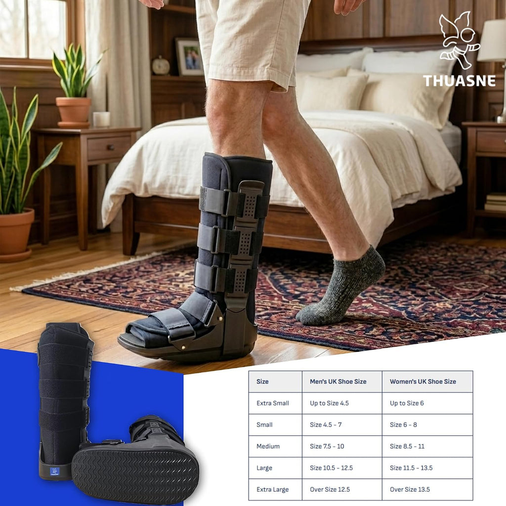 Walking Boot Tall Fracture Ankle Support Post Surgery Medium THUASNE Select Walker