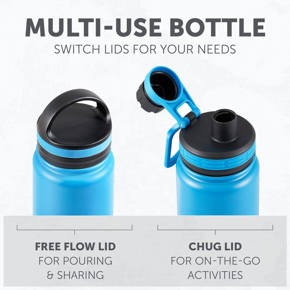 Polar Gear Insulated Water Bottle with Flip Straw - 800ml Wine