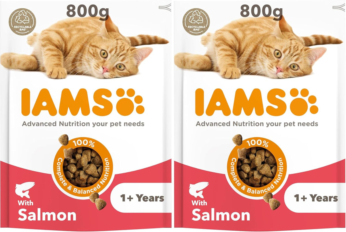 IAMS Adult Complete Dry Cat Food Chicken 3kg - Supports Strong Immune System