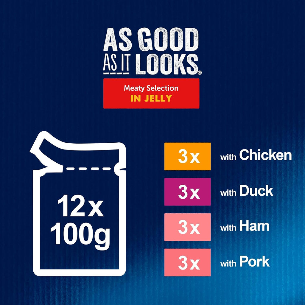 FELIX Doubly Delicious Countryside Selection in Jelly Wet Cat Food 40x85g