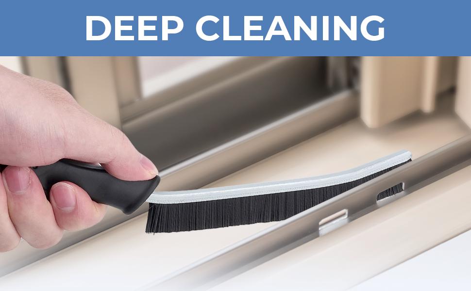 Crevice Cleaning Brush 6 Pack Hard Bristle Gap Cleaner Set Magic Brush Cleangor