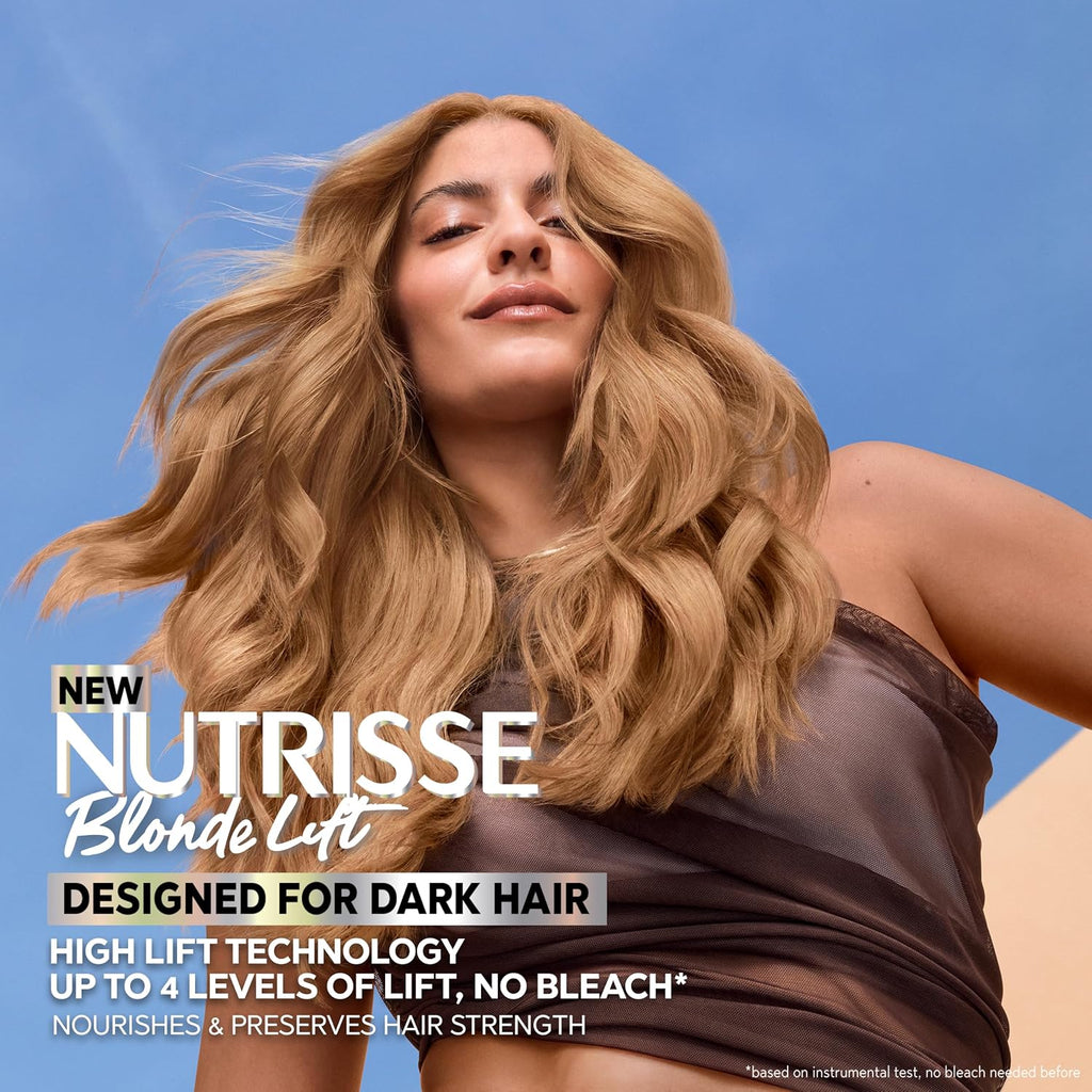 Garnier Nutrisse Ultra Color Permanent Hair Dye, 4.15 Iced Coffee Brown