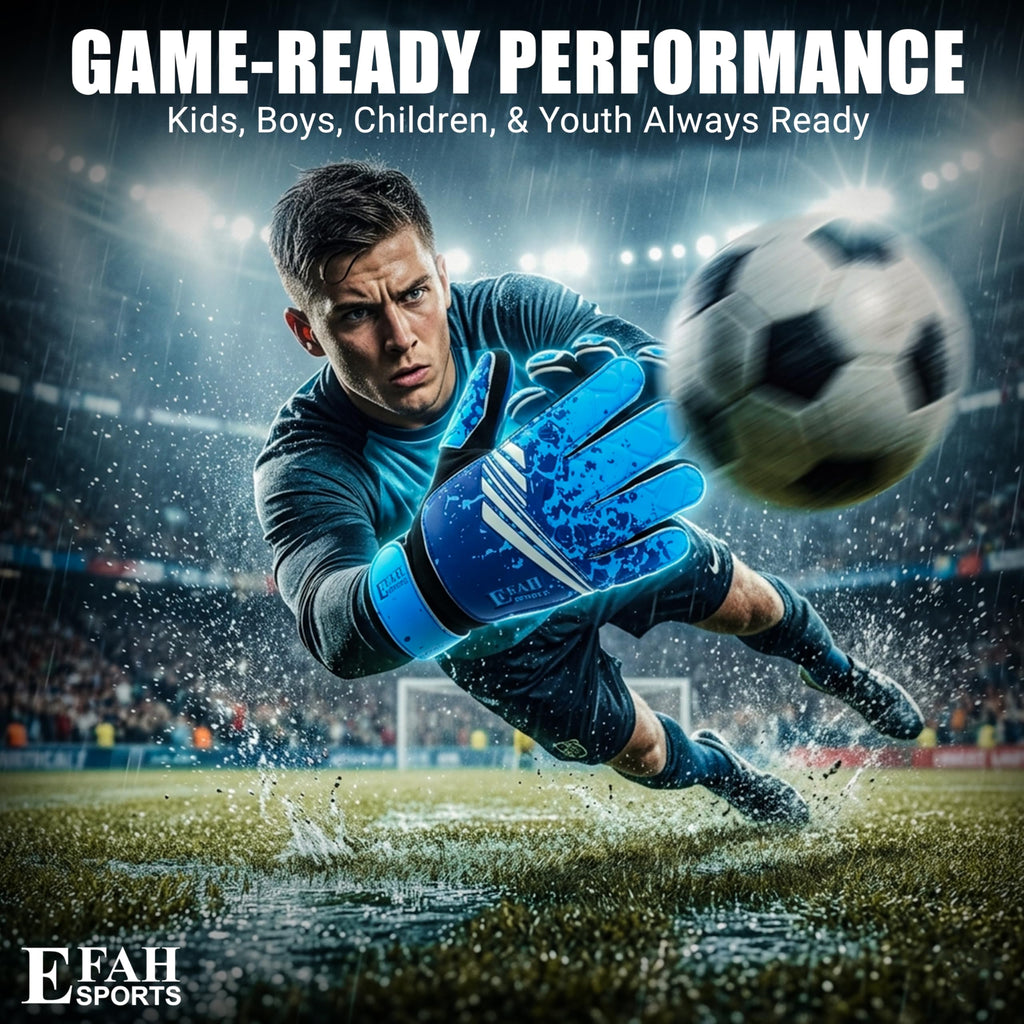 Football Goalkeeper Gloves for Boys Kids Youth with Super Grip