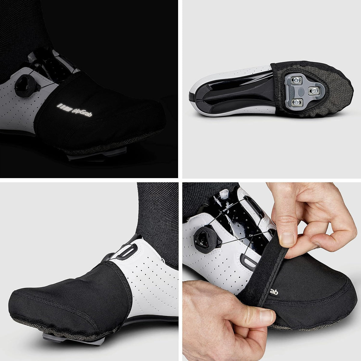 GripGrab Windproof Road Bike Toe Covers - Thermal Cycling Overshoes