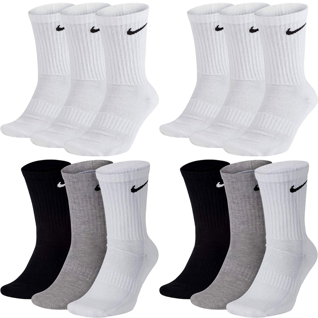 NIKE Unisex U Nk Everyday Csh Crw 3pr 132 Socks