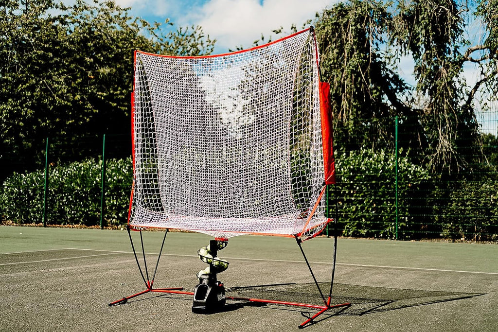 Feed Buddy Automatic Tennis Ball Machine – Portable Solo Practice Trainer