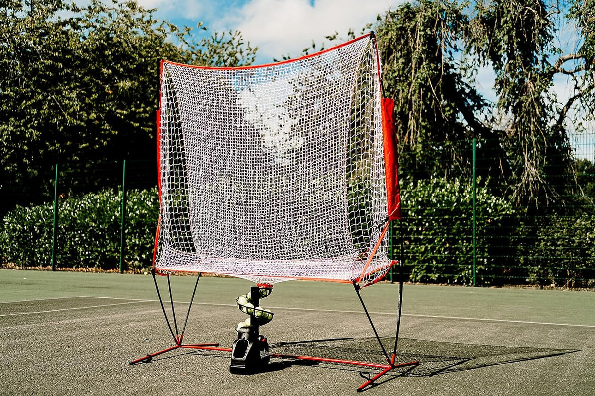 Feed Buddy Automatic Tennis Ball Machine – Portable Solo Practice Trainer