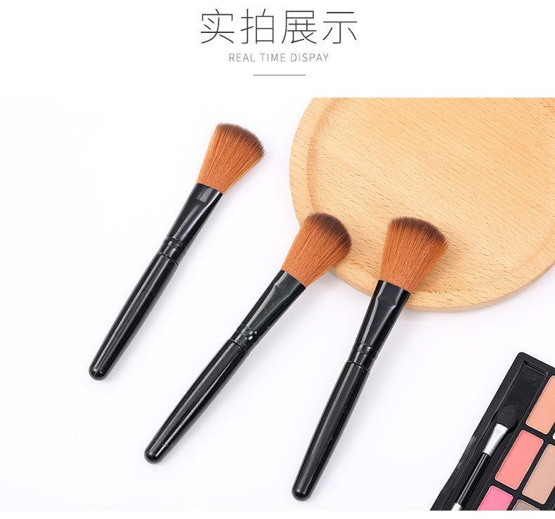 Factory wholesale single makeup brush fiber bristles makeup evenly scattered makeup brush makeup foundation brush beauty tools