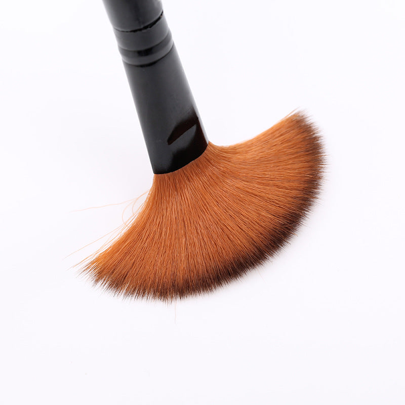 Factory wholesale single makeup brush fiber bristles makeup evenly scattered makeup brush makeup foundation brush beauty tools