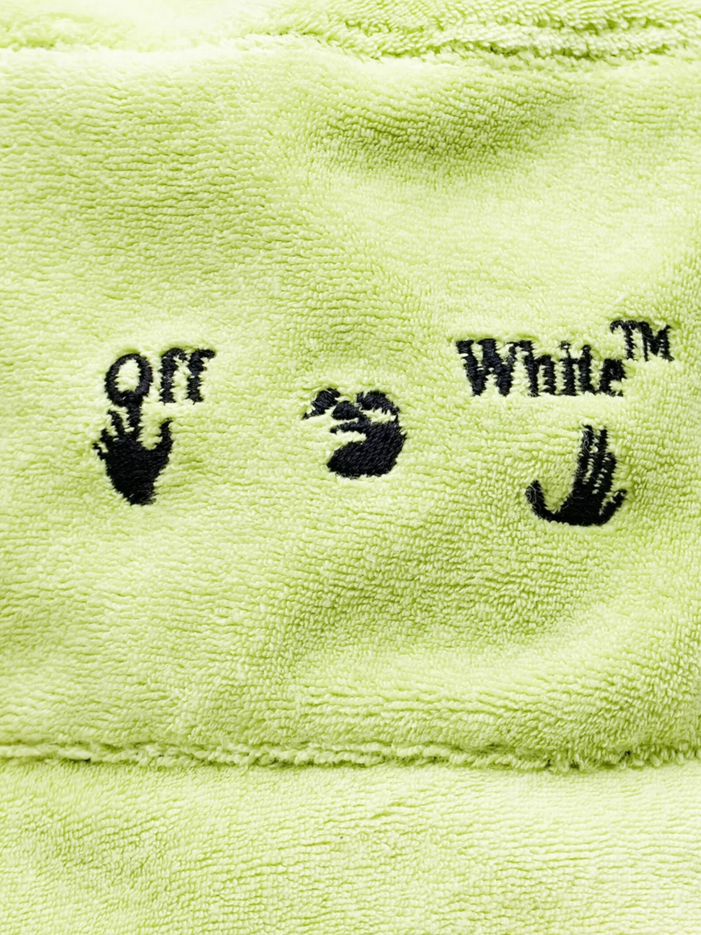 Off-White Bucket Hat Yellow Fluo