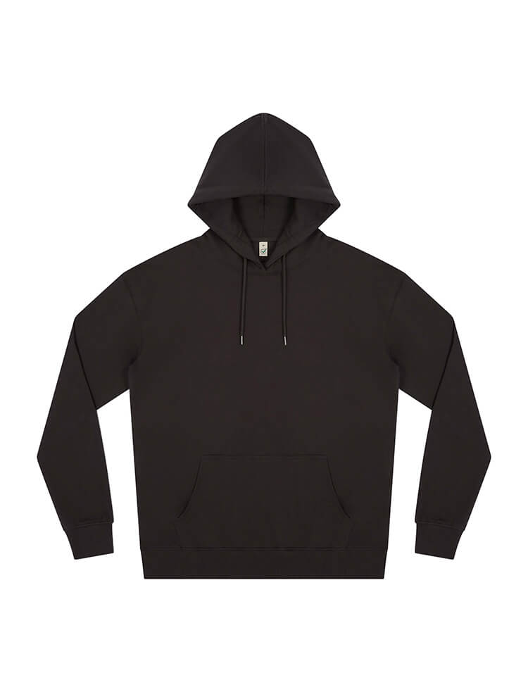 Organic Cotton Faded Hoodie: Unisex
