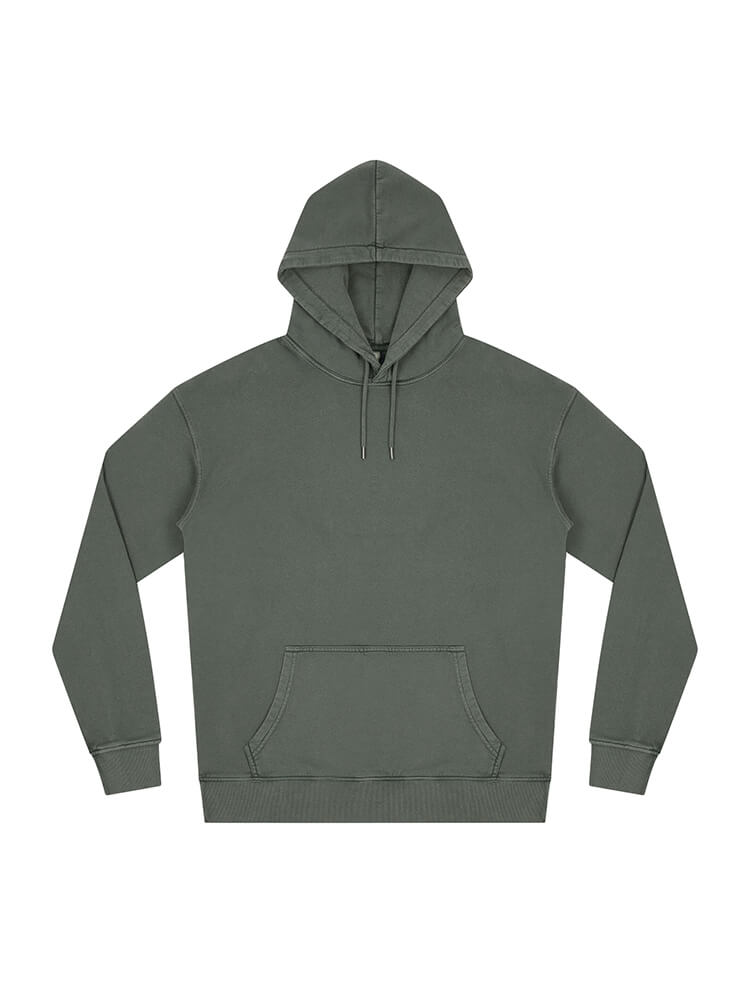 Organic Cotton Faded Hoodie: Unisex