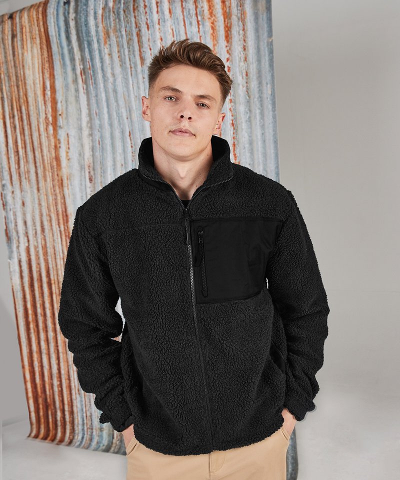 Recycled Polyester Sherpa Fleece