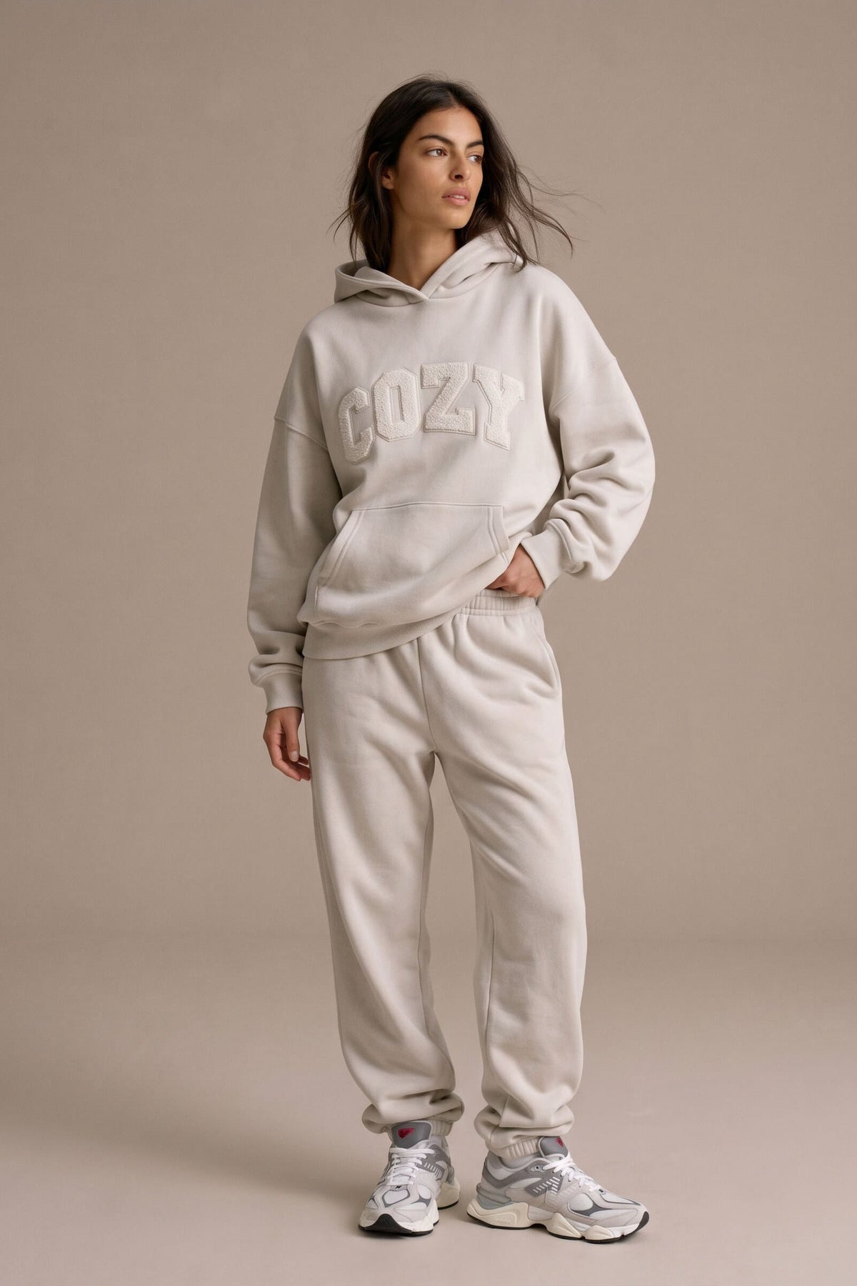 COZY Adult Tracksuit Stone Set