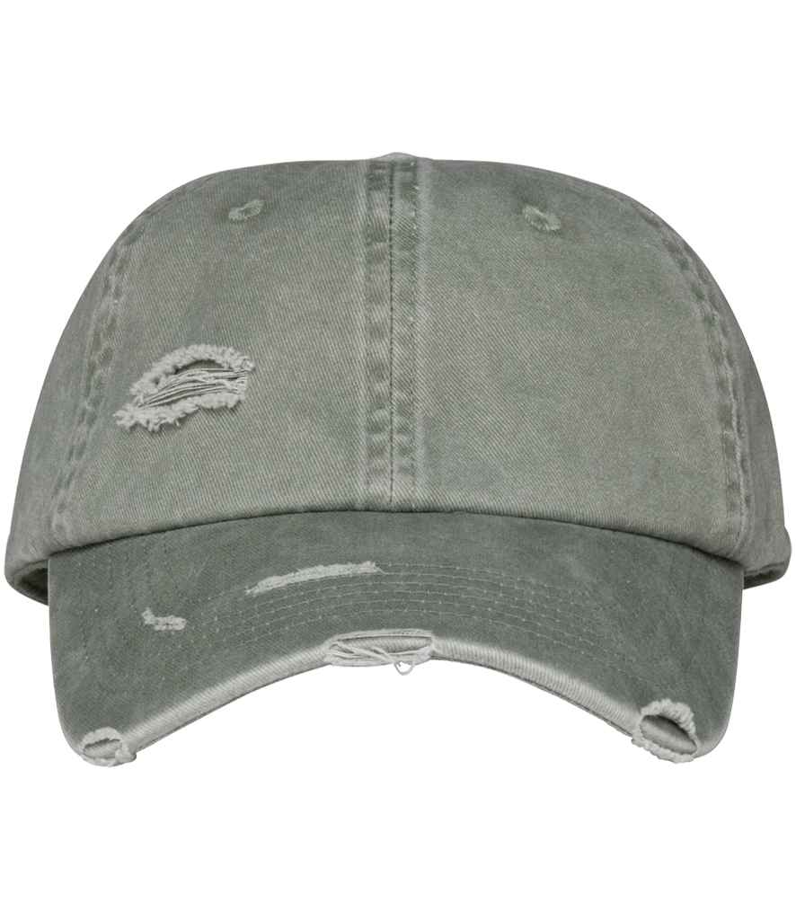 Organic Washed Destroyed Cap