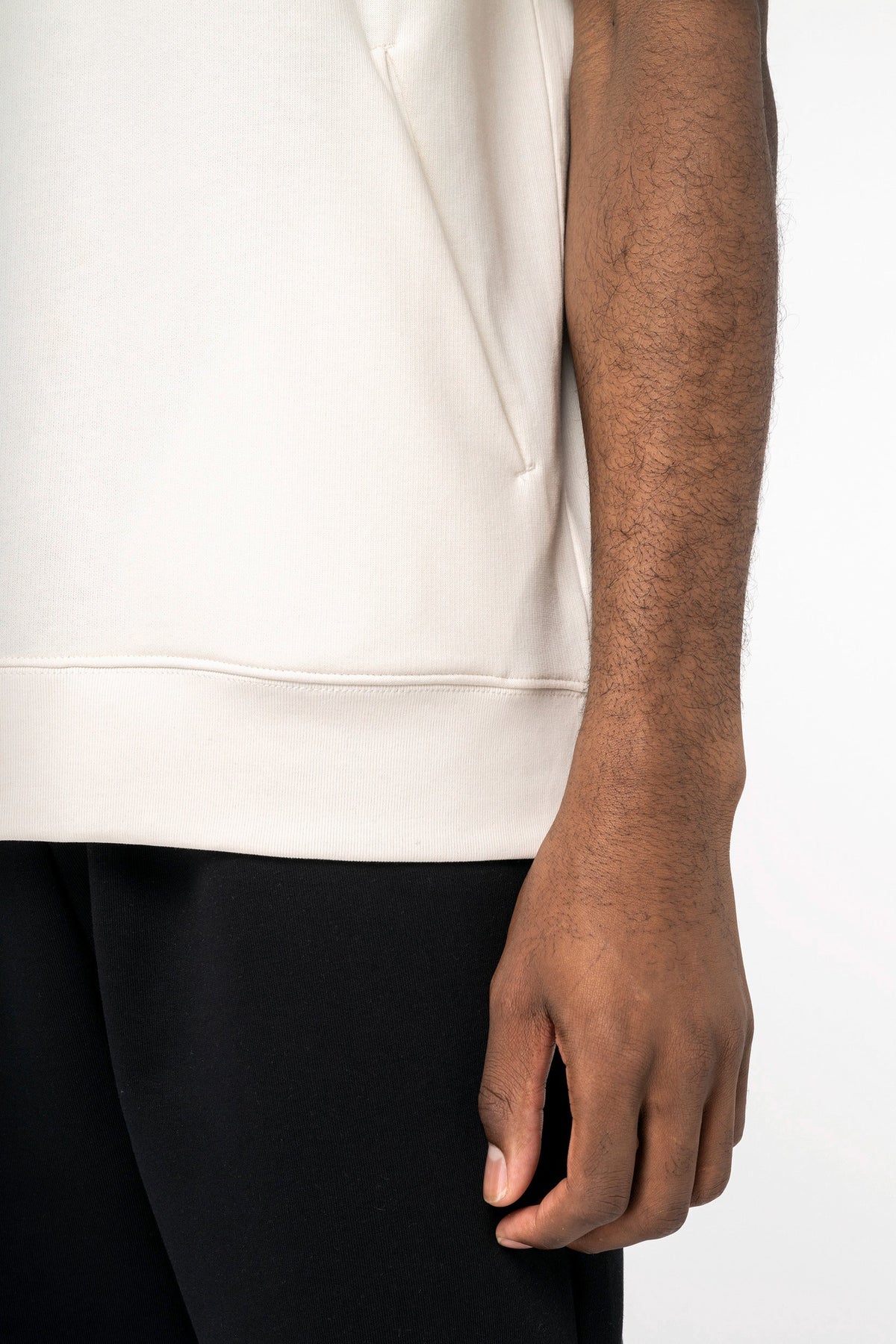 Organic Short Sleeve T-shirt Hoodie
