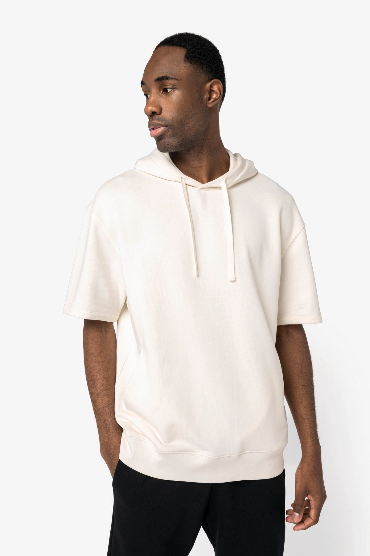 Organic Short Sleeve T-shirt Hoodie