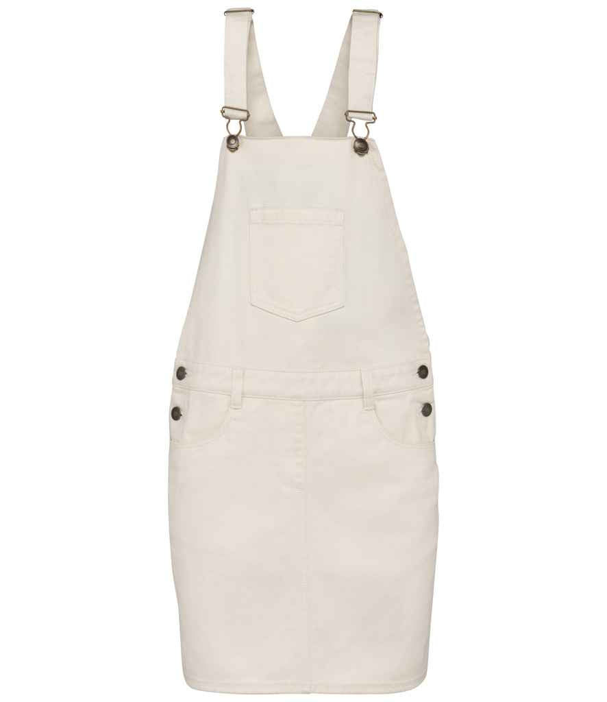 Organic Dungarees Dress: Womens