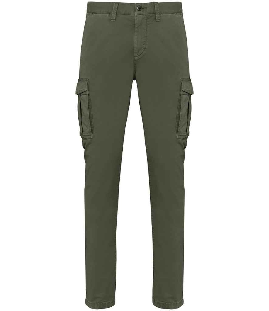 Organic Washed Cargo Trousers: Mens