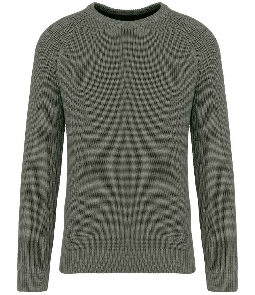 Organic & Recycled Polyester Chunky Knit Sweatshirt