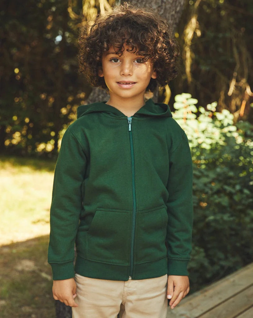 Fairtrade Organic Kids Zipped Hoodie