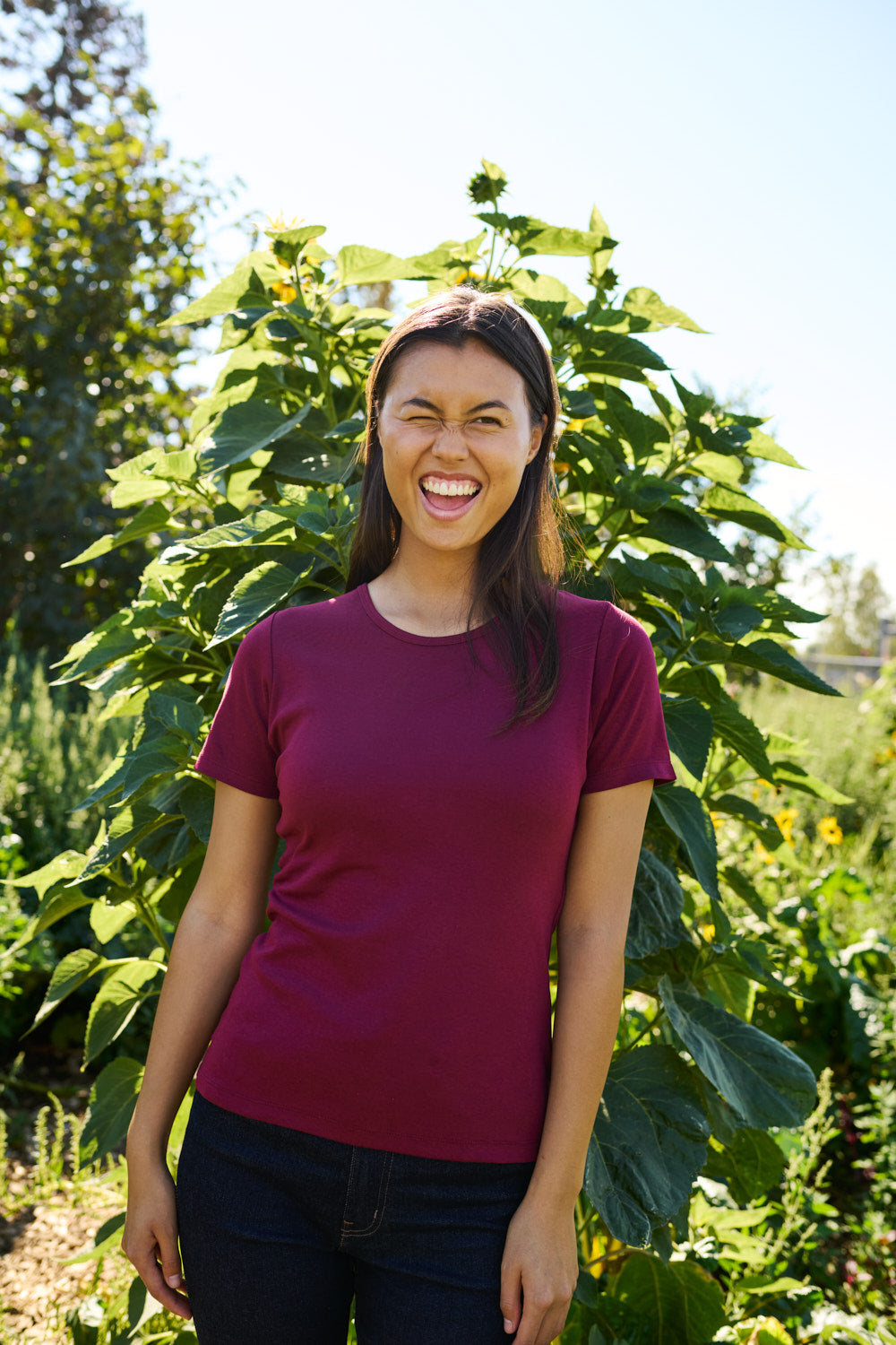 Fairtrade Organic Heavy Interlock T-shirt: Womens