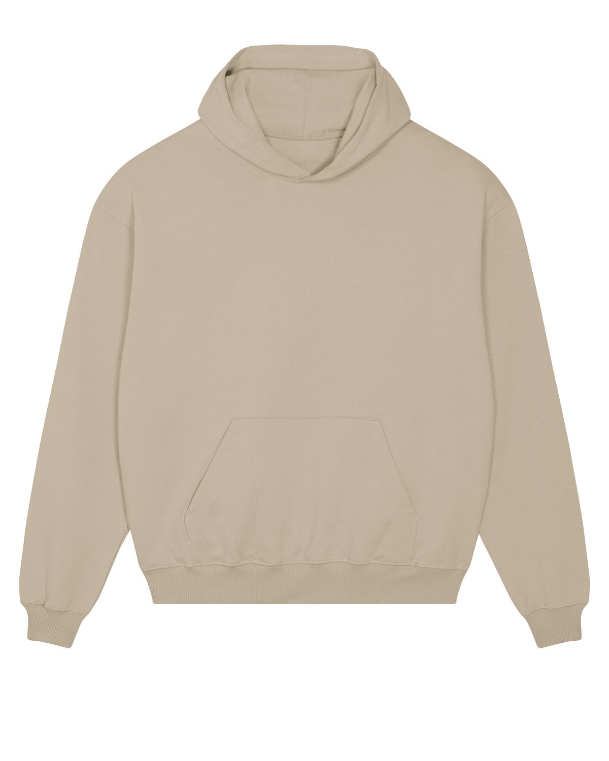 Organic Boxy Heavy Hooded Sweatshirt: Unisex
