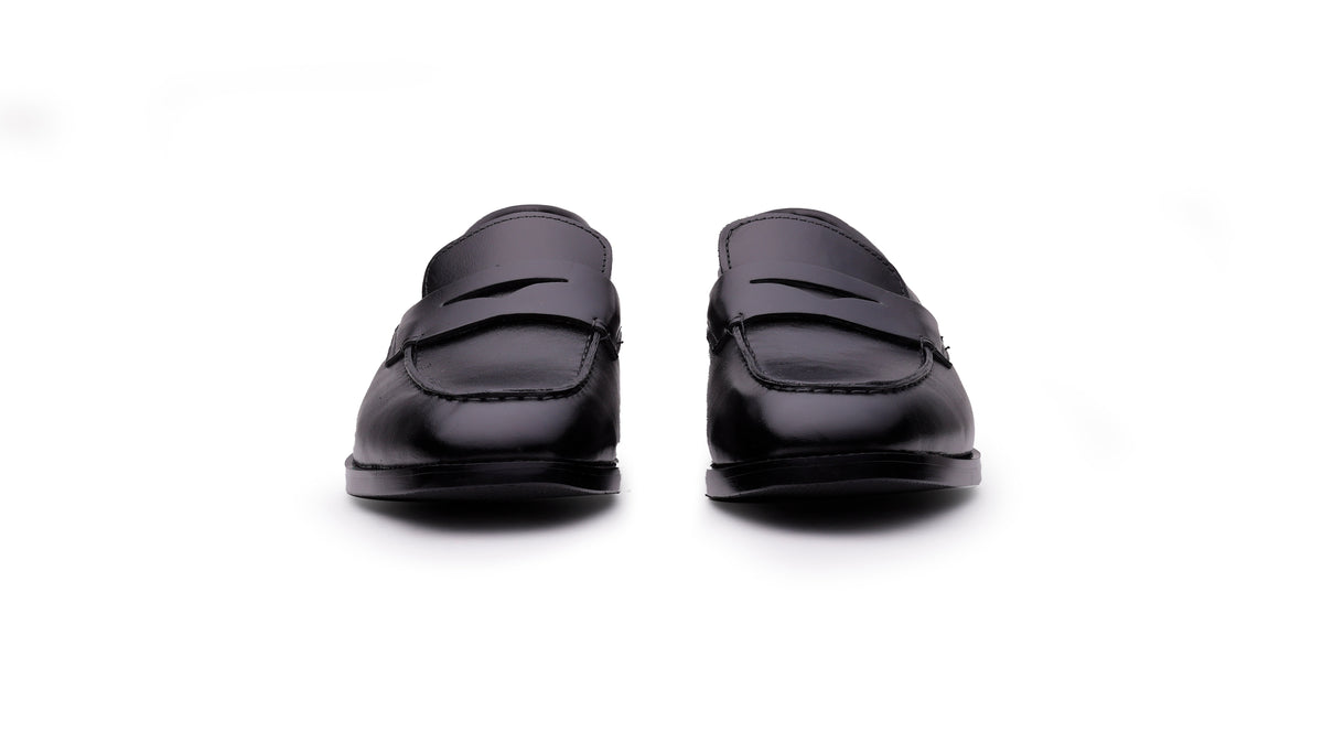 QUIVE London Perth Men's Leather Penny Loafers