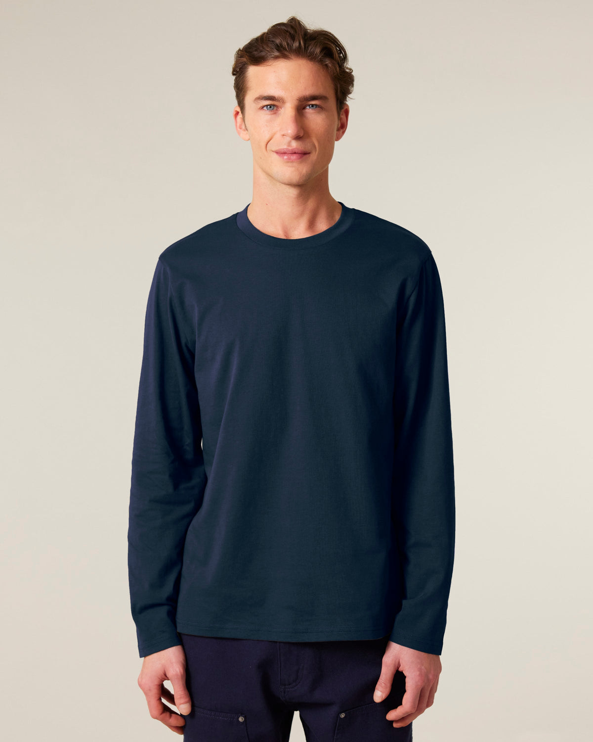 Organic Colours Long Sleeve T-shirt: Mens