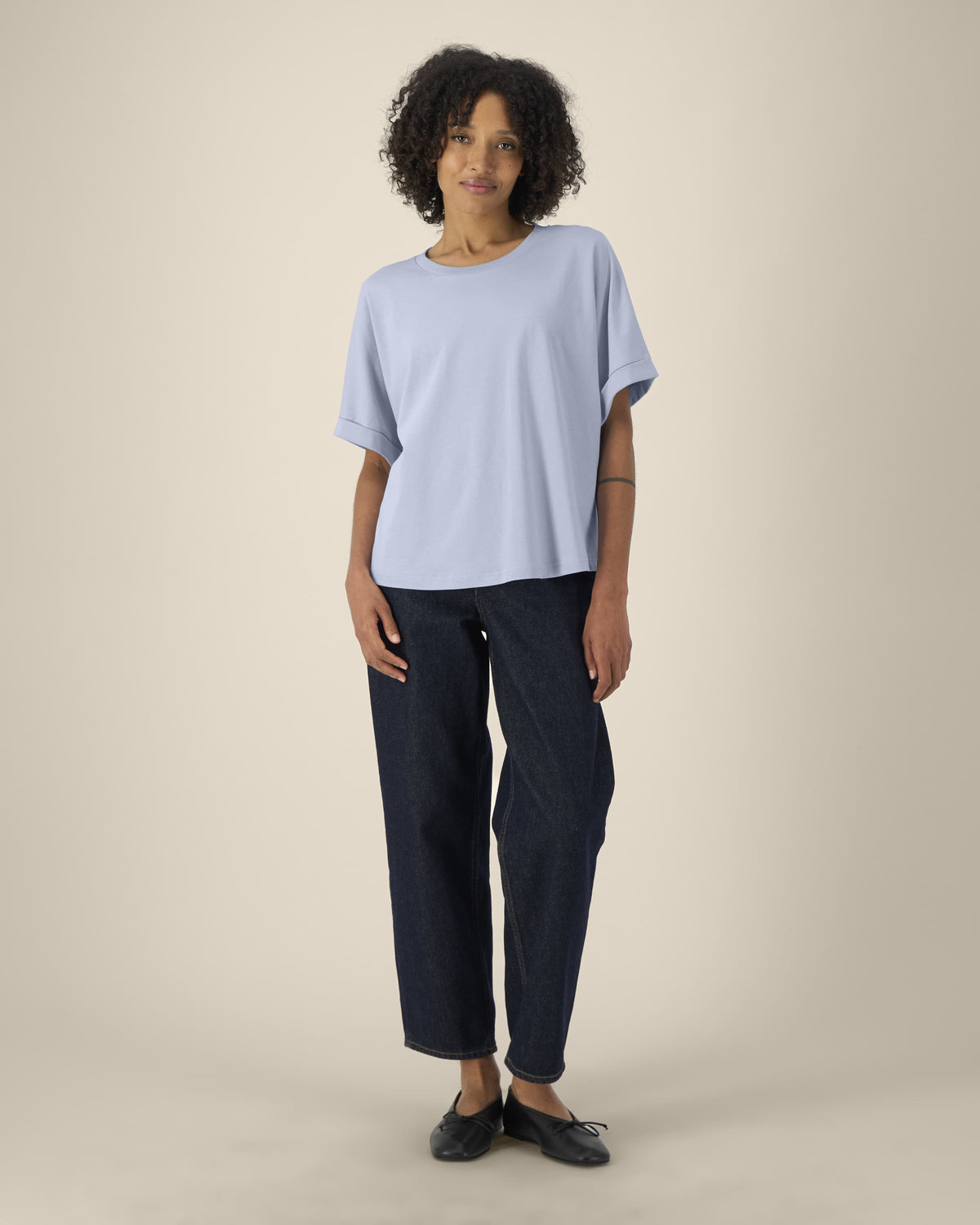Organic Oversized Dolman Sleeve T-shirt