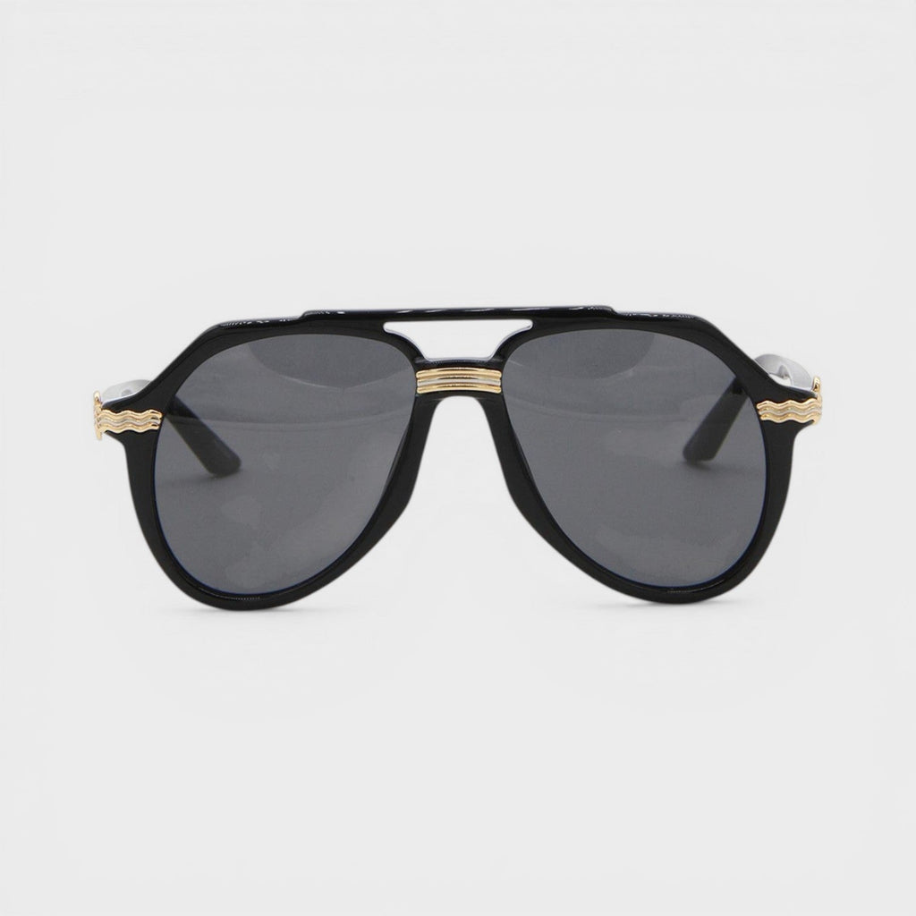 Rajio Sunglasses Black Gold