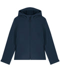 Recyled Polyester Hooded Softshell Jacket: Womens