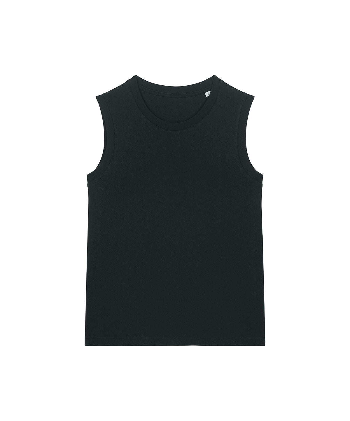 Organic High Neck Tank Top: Womens