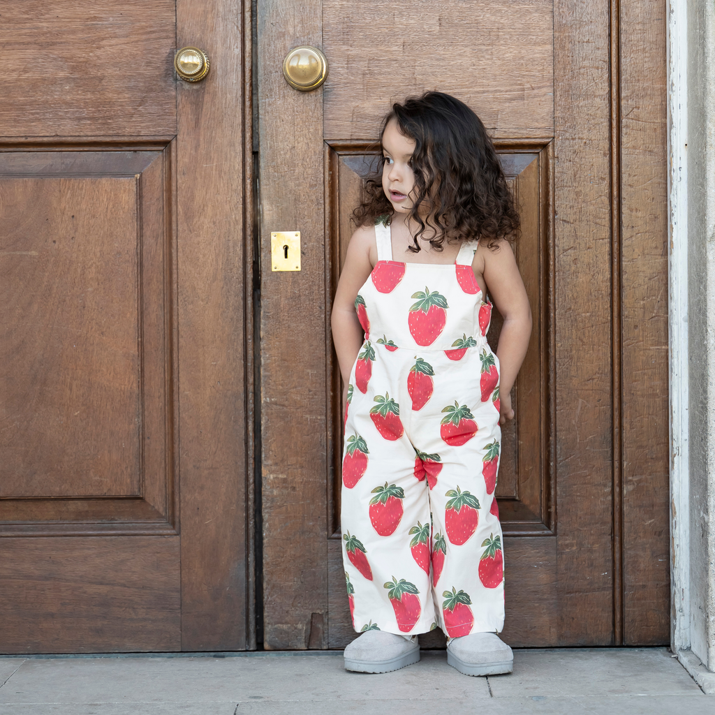 Strawberry Dungarees