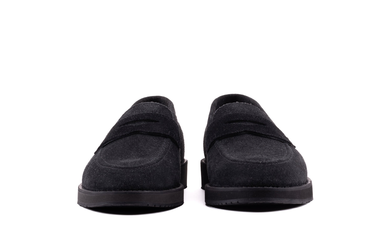 QUIVE London Cambridge Men's Suede Leather Loafers