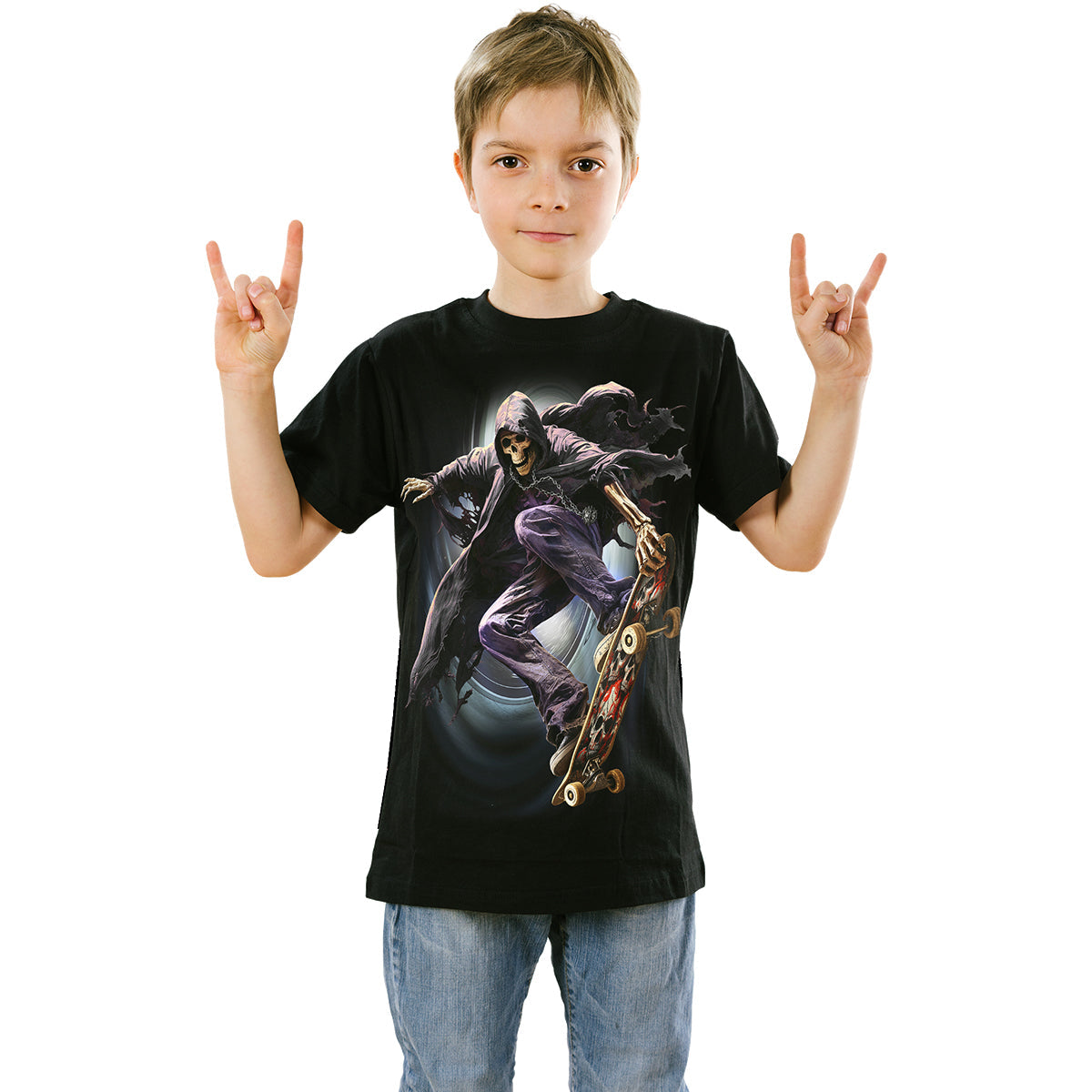SOUL BOARDER - Kids T-Shirt Black