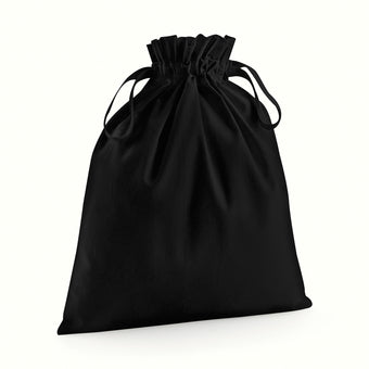 Organic Cotton Drawcord Bag