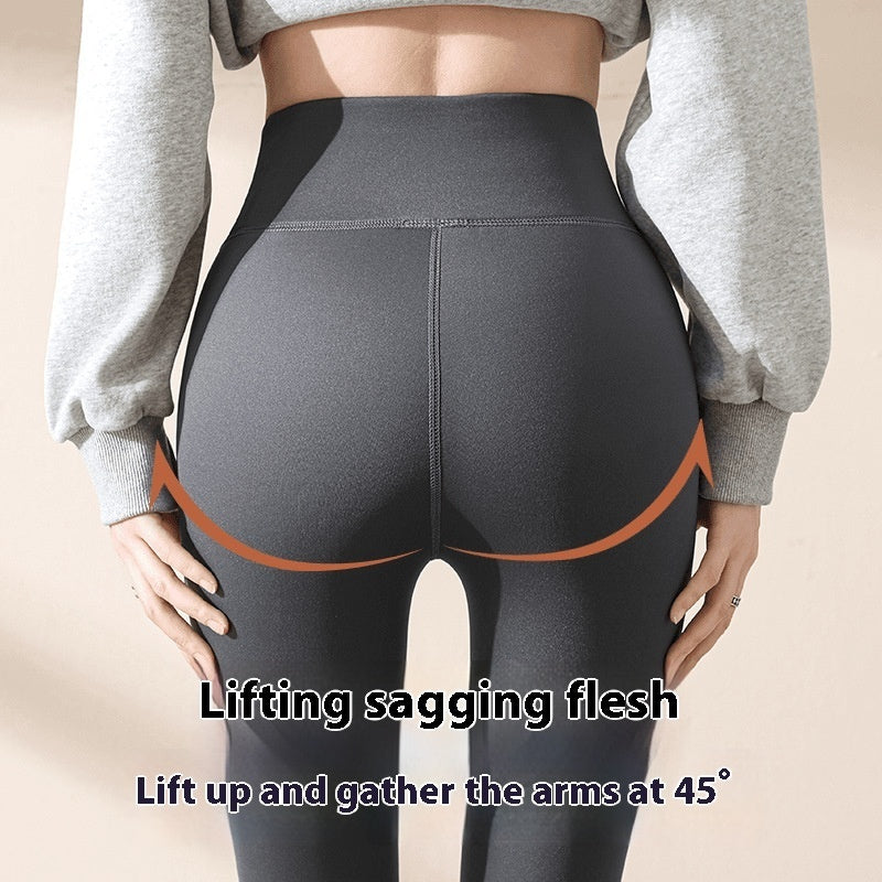 Women's Thick Sweatpants - High Waist Autumn Winter Casual Sport Trousers